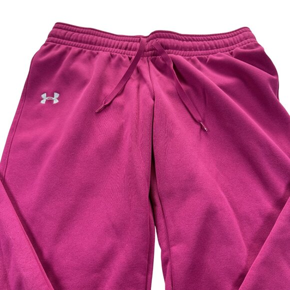 Under Armour Women's Pink Sweatpants Drawstring & Elastic Waist Size M - Picture 4 of 9